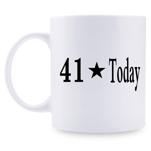 41st Birthday Gifts for Women - 1978 Birthday Gifts for Women, 41 Years Old Birthday Gifts Coffee Mug for Mom, Wife, Friend, Sister, Her, Colleague, Coworker - 11oz