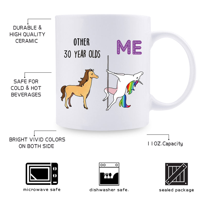 30th Birthday Gifts For Men - 1989 Birthday Gifts for Men, 30 Years Old Birthday Gifts Coffee Mug for Dad, Husband, Friend, Brother, Him, Colleague, Coworker - 11oz