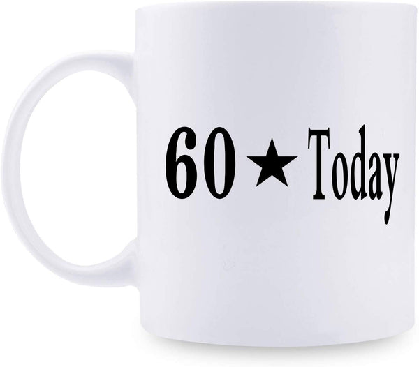 60th Birthday Gifts for Men - 1959 Birthday Gifts for Men, 60 Years Old Birthday Gifts Coffee Mug for Dad, Husband, Friend, Brother, Him, Colleague, Coworker - 11oz