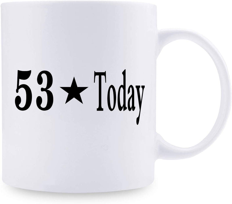 53rd Birthday Gifts for Men - 1966 Birthday Gifts for Men, 53 Years Old Birthday Gifts Coffee Mug for Dad, Husband, Friend, Brother, Him, Colleague, Coworker - 11oz