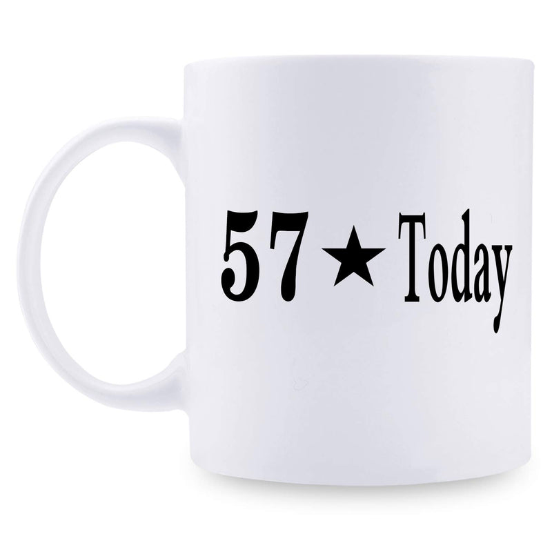 57th Birthday Gifts for Men - 1962 Birthday Gifts for Men, 57 Years Old Birthday Gifts Coffee Mug for Dad, Husband, Friend, Brother, Him, Colleague, Coworker - 11oz