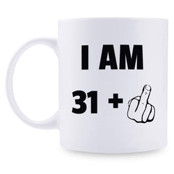 32nd Birthday Gifts for Men - 1987 Birthday Gifts for Men, 32 Years Old Birthday Gifts Coffee Mug for Dad, Husband, Friend, Brother, Him, Colleague, Coworker - 11oz