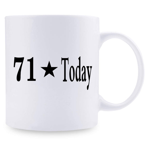 71st Birthday Gifts for Men - 1948 Birthday Gifts for Men, 71 Years Old Birthday Gifts Coffee Mug for Dad, Husband, Friend, Brother, Him, Colleague, Coworker - 11oz