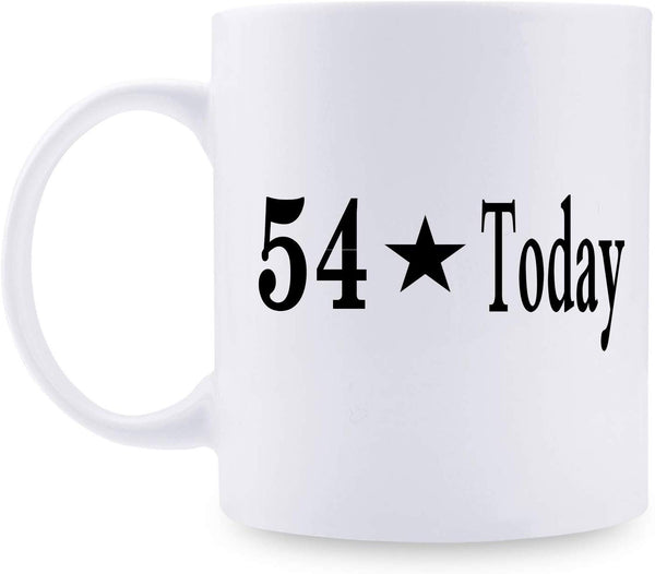 54th Birthday Gifts for Men - 1965 Birthday Gifts for Men, 54 Years Old Birthday Gifts Coffee Mug for Dad, Husband, Friend, Brother, Him, Colleague, Coworker - 11oz