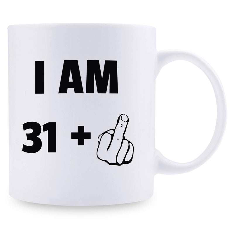 32nd Birthday Gifts for Men - 1987 Birthday Gifts for Men, 32 Years Old Birthday Gifts Coffee Mug for Dad, Husband, Friend, Brother, Him, Colleague, Coworker - 11oz