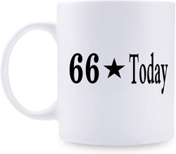 66th Birthday Gifts for Women - 1953 Birthday Gifts for Women, 66 Years Old Birthday Gifts Coffee Mug for Mom, Wife, Friend, Sister, Her, Colleague, Coworker - 11oz