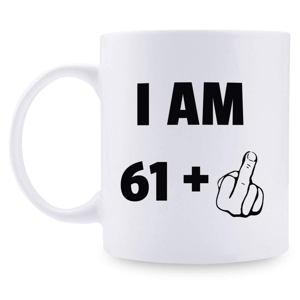 62nd Birthday Gifts for Men - 1957 Birthday Gifts for Men, 62 Years Old Birthday Gifts Coffee Mug for Dad, Husband, Friend, Brother, Him, Colleague, Coworker - 11oz