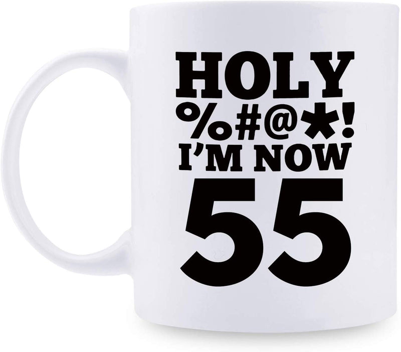 55th Birthday Gifts for Women - 1964 Birthday Gifts for Women, 55 Years Old Birthday Gifts Coffee Mug for Mom, Wife, Friend, Sister, Her, Colleague, Coworker, HOLY MUG - 11oz