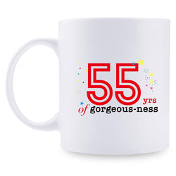 55th Birthday Gifts for Men - 1964 Birthday Gifts for Men, 55 Years Old Birthday Gifts Coffee Mug for Dad, Husband, Friend, Brother, Him, Colleague, Coworker - 11oz