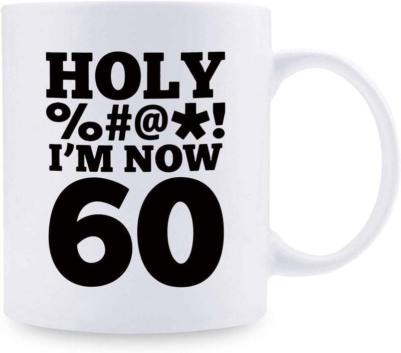 60th Birthday Gifts for Men - 1959 Birthday Gifts for Men, 60 Years Old Birthday Gifts Coffee Mug for Dad, Husband, Friend, Brother, Him, Colleague, Coworker, HOLY MUG - 11oz