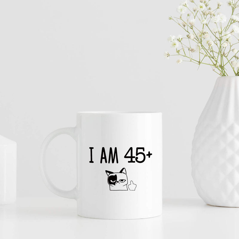 46th Birthday Gifts for Women - 1973 Birthday Gifts for Women, 46 Years Old Birthday Gifts Coffee Mug for Mom, Wife, Friend, Sister, Her, Colleague, Coworker - 11oz