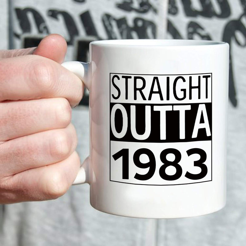 36th Birthday Gifts for Men - 1983 Birthday Gifts for Men, 36 Years Old Birthday Gifts Coffee Mug for Dad, Husband, Friend, Brother, Him, Colleague, Coworker - 11oz