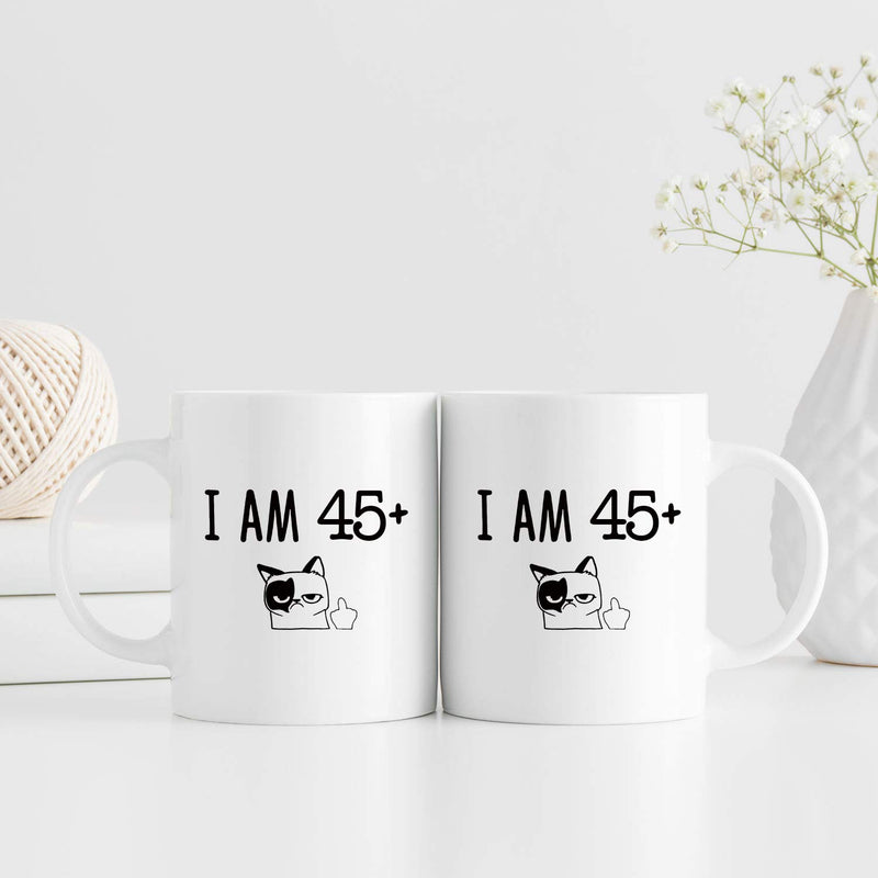 46th Birthday Gifts for Women - 1973 Birthday Gifts for Women, 46 Years Old Birthday Gifts Coffee Mug for Mom, Wife, Friend, Sister, Her, Colleague, Coworker - 11oz