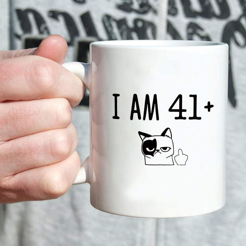 42nd Birthday Gifts for Men - 1977 Birthday Gifts for Men, 42 Years Old Birthday Gifts Coffee Mug for Dad, Husband, Friend, Brother, Him, Colleague, Coworker - 11oz