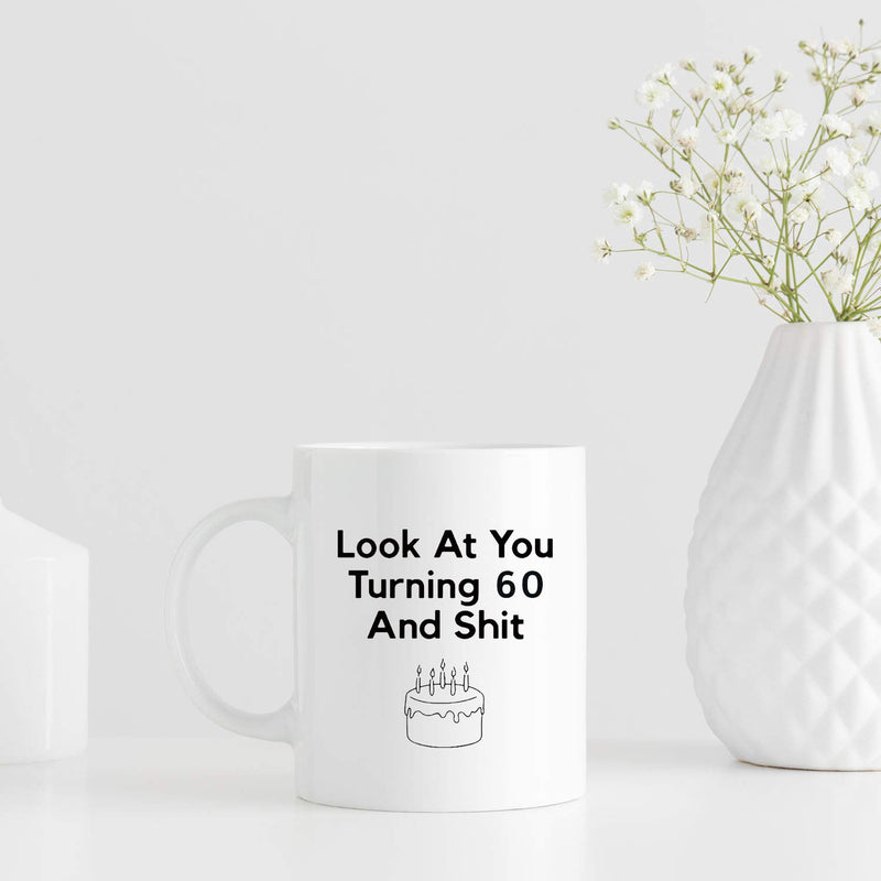 60th Birthday Gifts for Women - 1959 Birthday Gifts for Women, 60 Years Old Birthday Gifts Coffee Mug for Mom, Wife, Friend, Sister, Her, Colleague, Coworker - 11oz