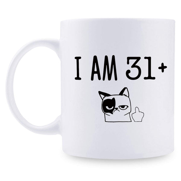 32nd Birthday Gifts for Women - 1987 Birthday Gifts for Women, 32 Years Old Birthday Gifts Coffee Mug for Mom, Wife, Friend, Sister, Her, Colleague, Coworker - 11oz