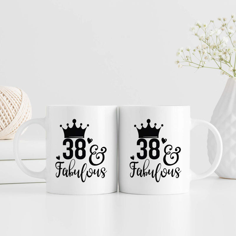 38th Birthday Gifts for Women - 1981 Birthday Gifts for Women, 38 Years Old Birthday Gifts Coffee Mug for Mom, Wife, Friend, Sister, Her, Colleague, Coworker - 11oz