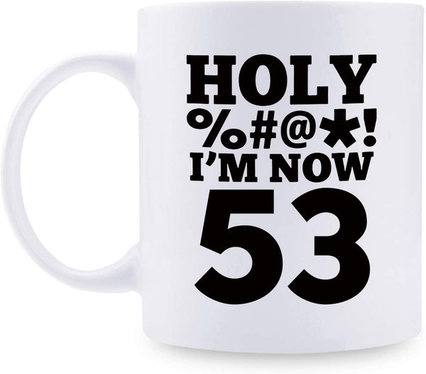 53rd Birthday Gifts for Women - 1966 Birthday Gifts for Women, 53 Years Old Birthday Gifts Coffee Mug for Mom, Wife, Friend, Sister, Her, Colleague, Coworker, HOLY MUG - 11oz