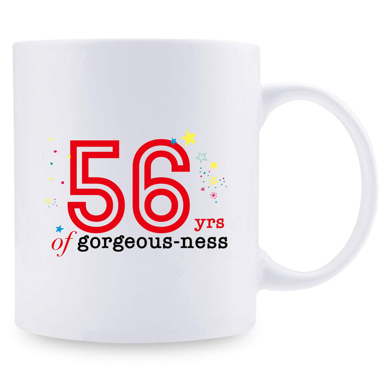 56th Birthday Gifts for Men - 1963 Birthday Gifts for Men, 56 Years Old Birthday Gifts Coffee Mug for Dad, Husband, Friend, Brother, Him, Colleague, Coworker - 11oz