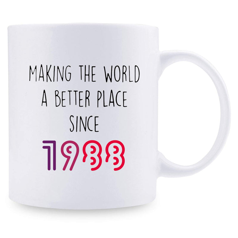 31st Birthday Gifts for Women - 1988 Birthday Gifts for Women, 31 Years Old Birthday Gifts Coffee Mug for Mom, Wife, Friend, Sister, Her, Colleague, Coworker - 11oz