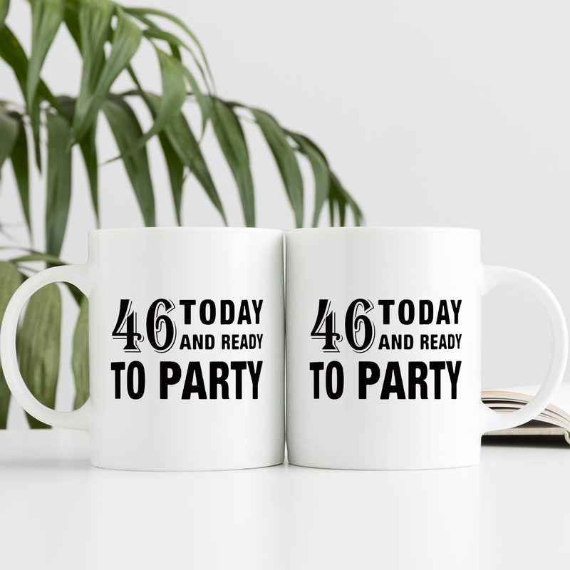 46th Birthday Gifts for Men - 1973 Birthday Gifts for Men, 46 Years Old Birthday Gifts Coffee Mug for Dad, Husband, Friend, Brother, Him, Colleague, Coworker - 11oz