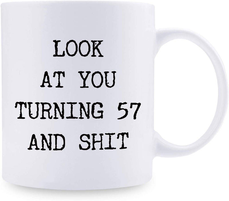 57th Birthday Gifts for Men - 1962 Birthday Gifts for Men, 57 Years Old Birthday Gifts Coffee Mug for Dad, Husband, Friend, Brother, Him, Colleague, Coworker - 11oz