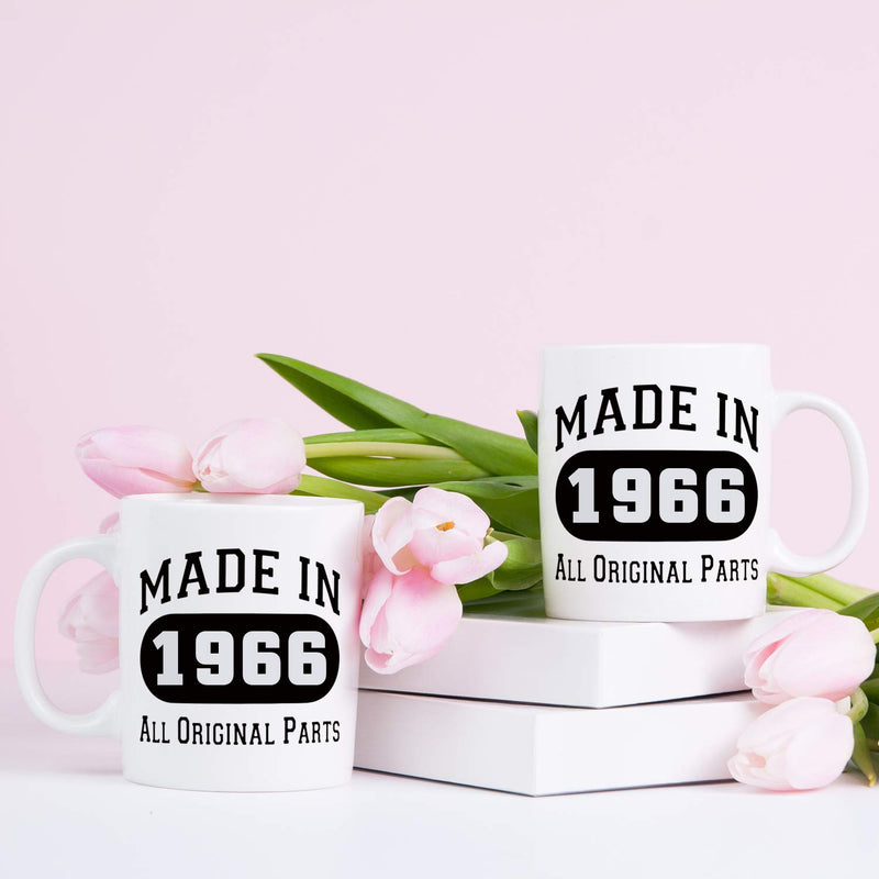 53rd Birthday Gifts for Women - 1966 Birthday Gifts for Women, 53 Years Old Birthday Gifts Coffee Mug for Mom, Wife, Friend, Sister, Her, Colleague, Coworker - 11oz