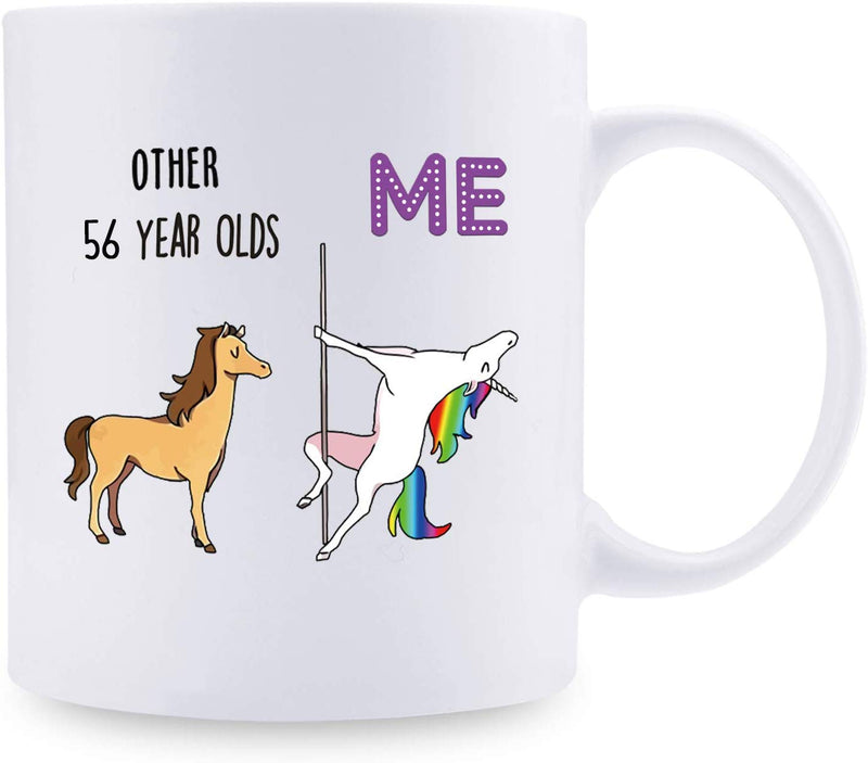 56th Birthday Gifts for Women - 1963 Birthday Gifts for Women, 56 Years Old Birthday Gifts Coffee Mug for Mom, Wife, Friend, Sister, Her, Colleague, Coworker - 11oz