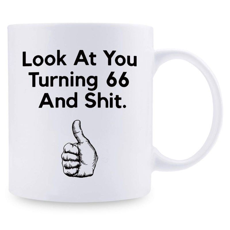 66th Birthday Gifts for Women - 1953 Birthday Gifts for Women, 66 Years Old Birthday Gifts Coffee Mug for Mom, Wife, Friend, Sister, Her, Colleague, Coworker - 11oz