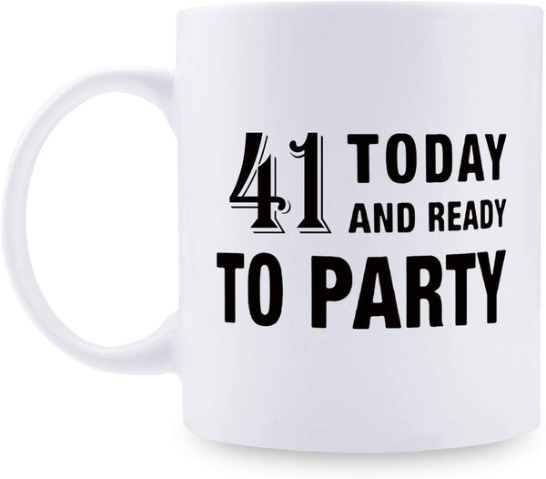 41st Birthday Gifts for Men - 1978 Birthday Gifts for Men, 41 Years Old Birthday Gifts Coffee Mug for Dad, Husband, Friend, Brother, Him, Colleague, Coworker - 11oz