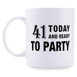 41st Birthday Gifts for Women - 1978 Birthday Gifts for Women, 41 Years Old Birthday Gifts Coffee Mug for Mom, Wife, Friend, Sister, Her, Colleague, Coworker - 11oz