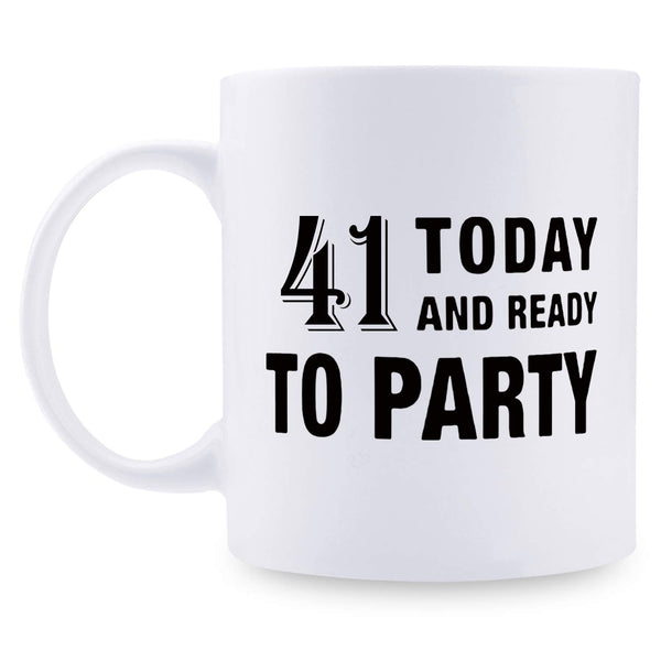 41st Birthday Gifts for Women - 1978 Birthday Gifts for Women, 41 Years Old Birthday Gifts Coffee Mug for Mom, Wife, Friend, Sister, Her, Colleague, Coworker - 11oz