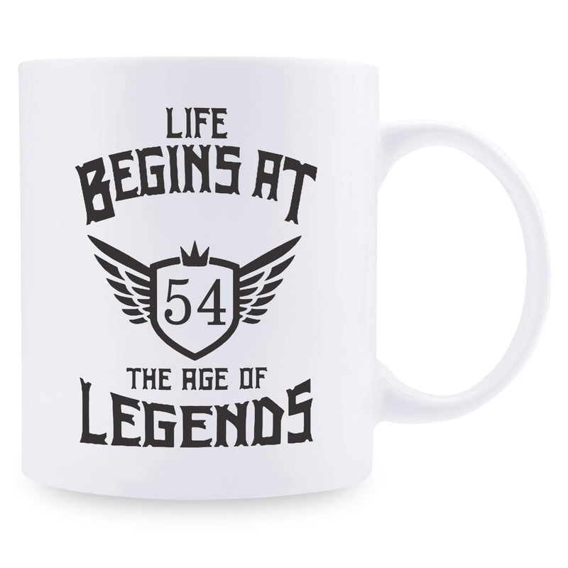 54th Birthday Gifts for Women - 1965 Birthday Gifts for Women, 54 Years Old Birthday Gifts Coffee Mug for Mom, Wife, Friend, Sister, Her, Colleague, Coworker - 11oz