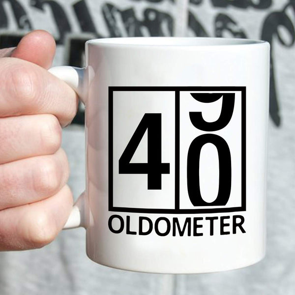 40th Birthday Gifts for Men - 1979 Birthday Gifts for Men, 40 Years Old Birthday Gifts Coffee Mug for Dad, Husband, Friend, Brother, Him, Colleague, Coworker, Oldometer Mug - 11oz