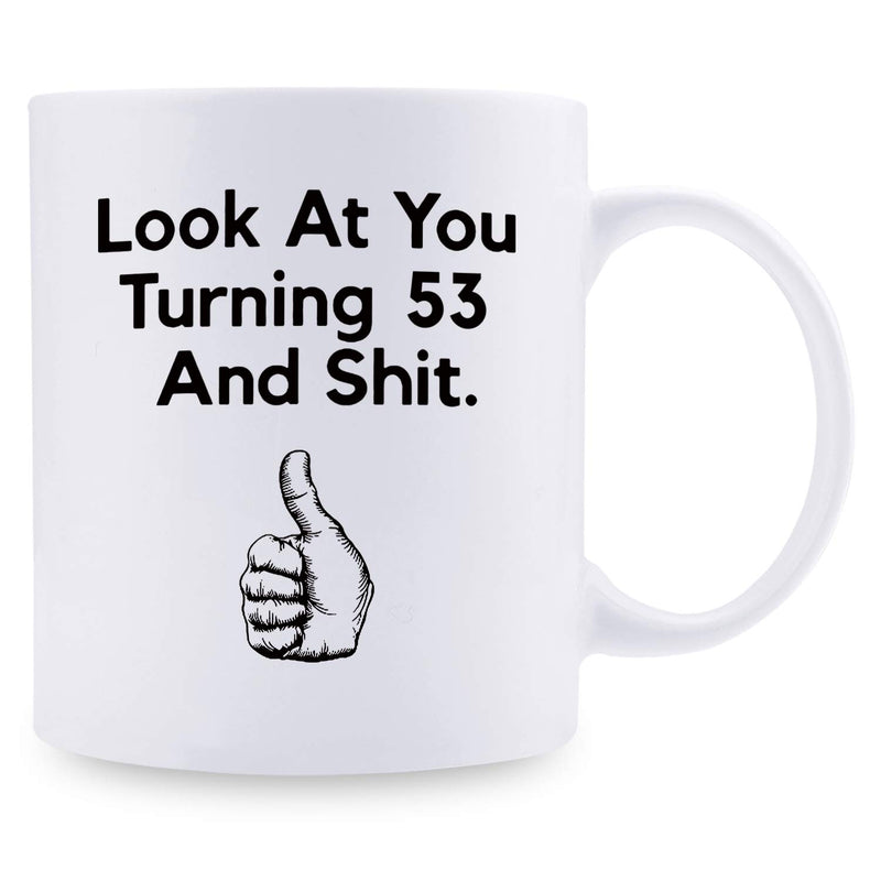 53rd Birthday Gifts for Women - 1966 Birthday Gifts for Women, 53 Years Old Birthday Gifts Coffee Mug for Mom, Wife, Friend, Sister, Her, Colleague, Coworker - 11oz