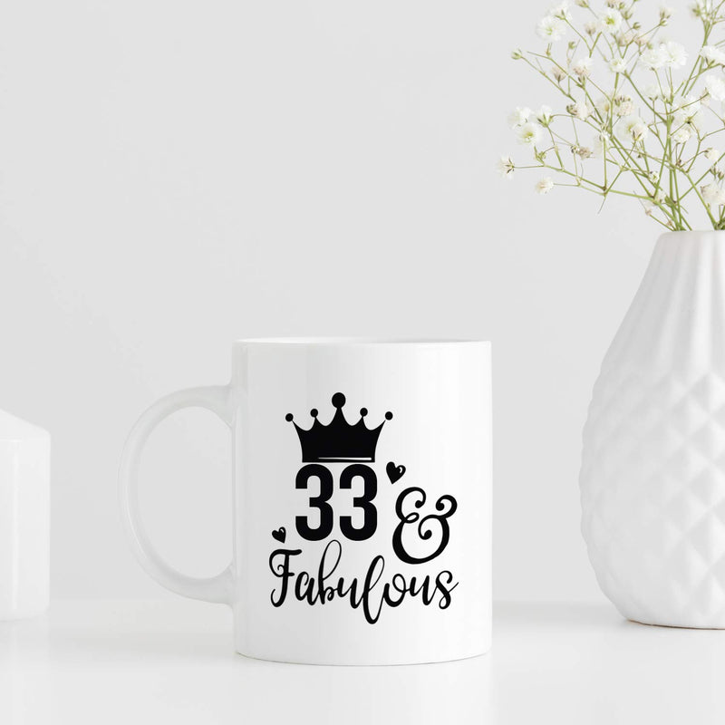 33rd Birthday Gifts for Men - 1986 Birthday Gifts for Men, 33 Years Old Birthday Gifts Coffee Mug for Dad, Husband, Friend, Brother, Him, Colleague, Coworker - 11oz