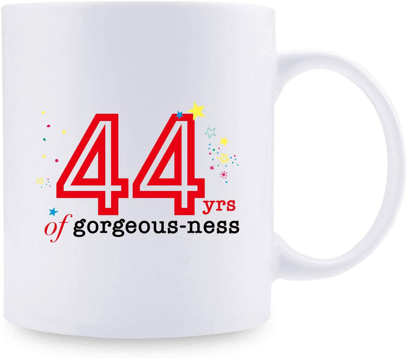 44th Birthday Gifts for Men - 1975 Birthday Gifts for Men, 44 Years Old Birthday Gifts Coffee Mug for Dad, Husband, Friend, Brother, Him, Colleague, Coworker - 11oz