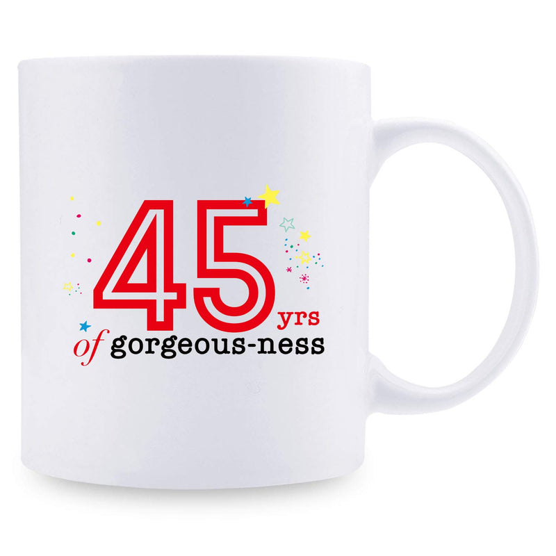 45th Birthday Gifts for Men - 1974 Birthday Gifts for Men, 45 Years Old Birthday Gifts Coffee Mug for Dad, Husband, Friend, Brother, Him, Colleague, Coworker - 11oz