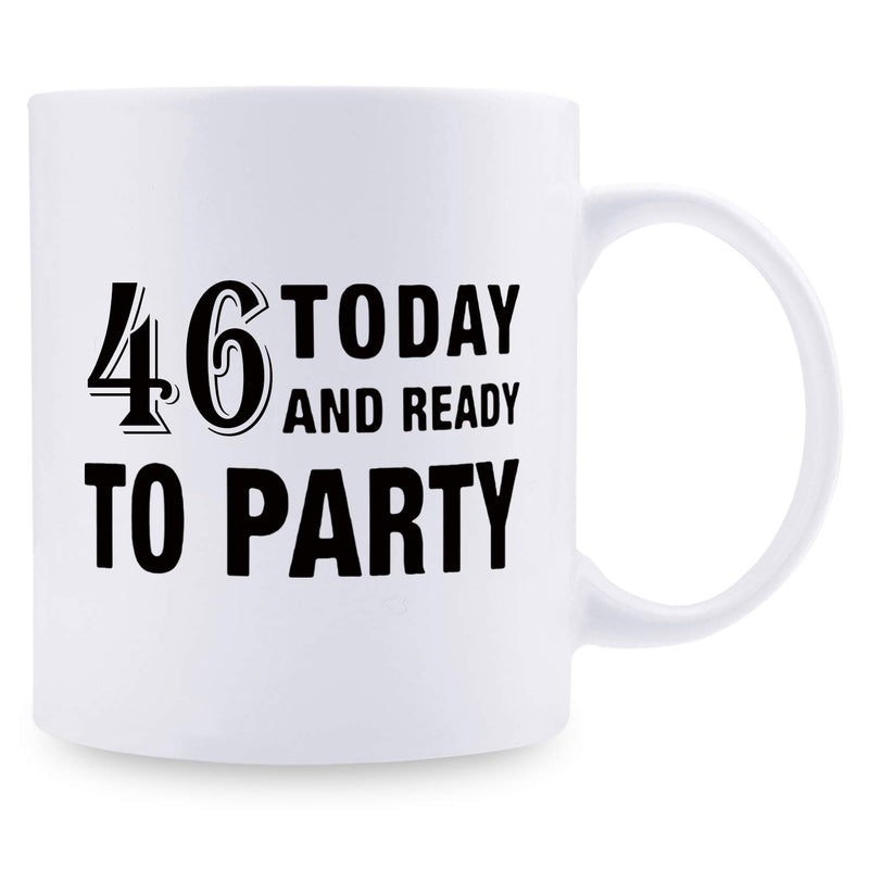 46th Birthday Gifts for Men - 1973 Birthday Gifts for Men, 46 Years Old Birthday Gifts Coffee Mug for Dad, Husband, Friend, Brother, Him, Colleague, Coworker - 11oz