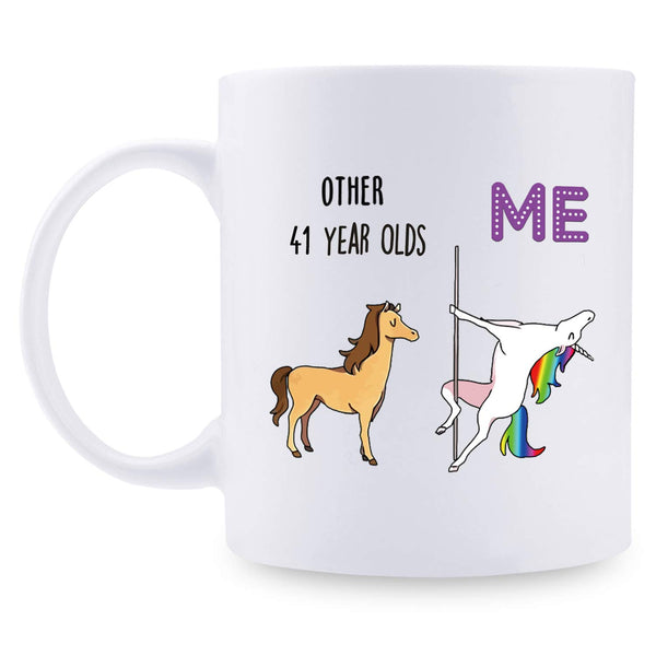 41st Birthday Gifts for Women - 1978 Birthday Gifts for Women, 41 Years Old Birthday Gifts Coffee Mug for Mom, Wife, Friend, Sister, Her, Colleague, Coworker - 11oz