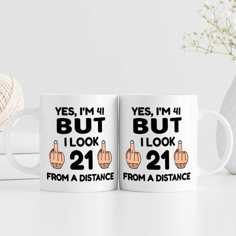 41st Birthday Gifts for Women - 1978 Birthday Gifts for Women, 41 Years Old Birthday Gifts Coffee Mug for Mom, Wife, Friend, Sister, Her, Colleague, Coworker - 11oz