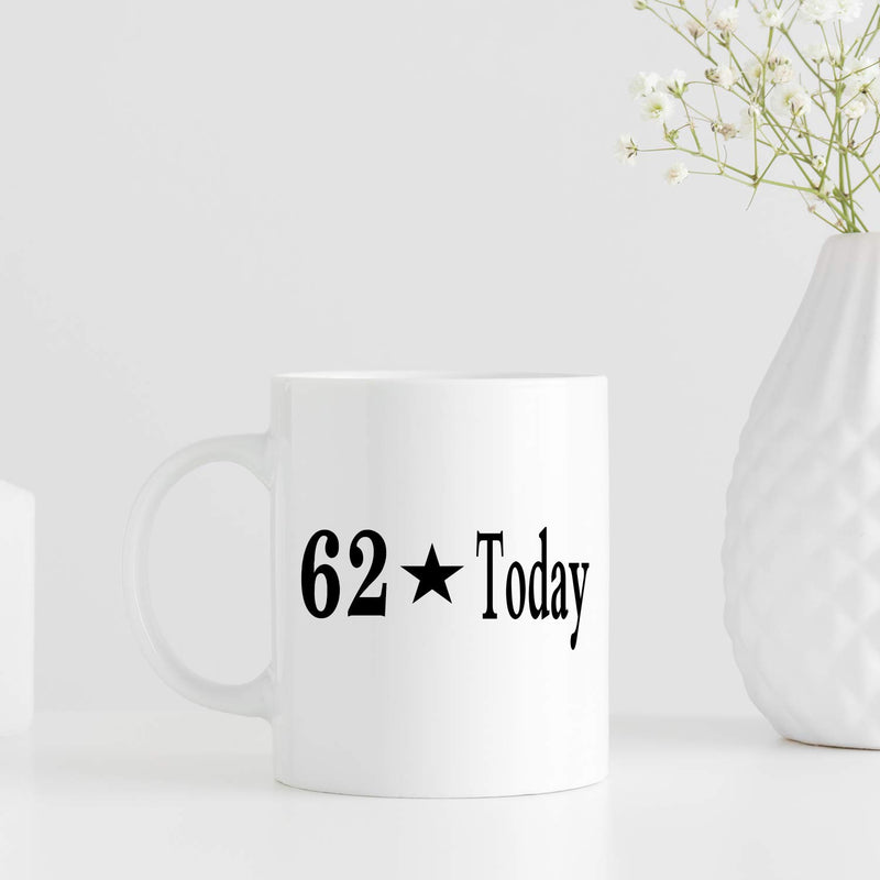 62nd Birthday Gifts for Women - 1957 Birthday Gifts for Women, 62 Years Old Birthday Gifts Coffee Mug for Mom, Wife, Friend, Sister, Her, Colleague, Coworker - 11oz