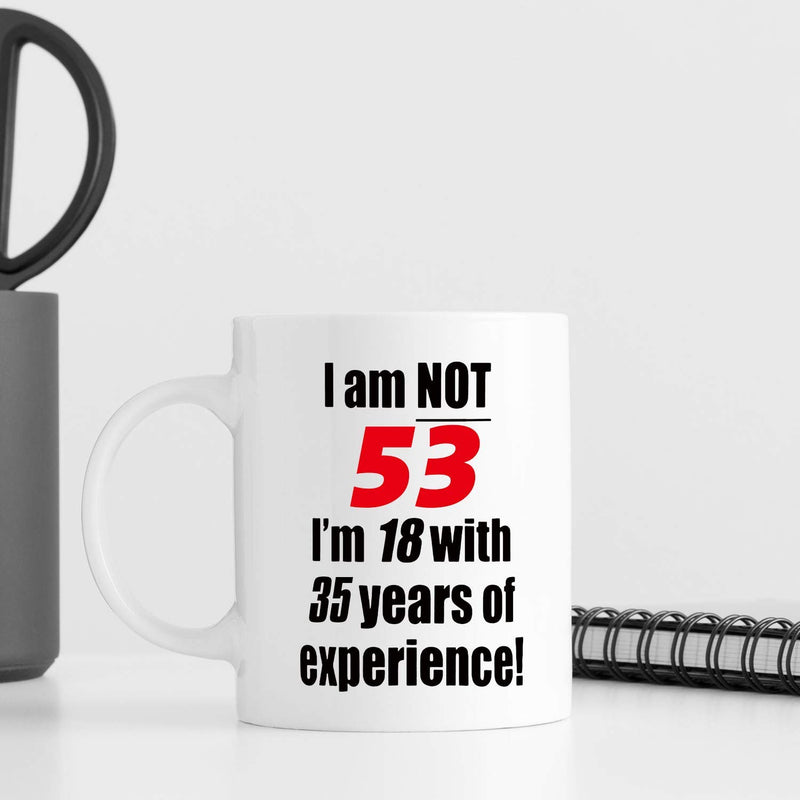 53rd Birthday Gifts for Women - 1966 Birthday Gifts for Women, 53 Years Old Birthday Gifts Coffee Mug for Mom, Wife, Friend, Sister, Her, Colleague, Coworker - 11oz