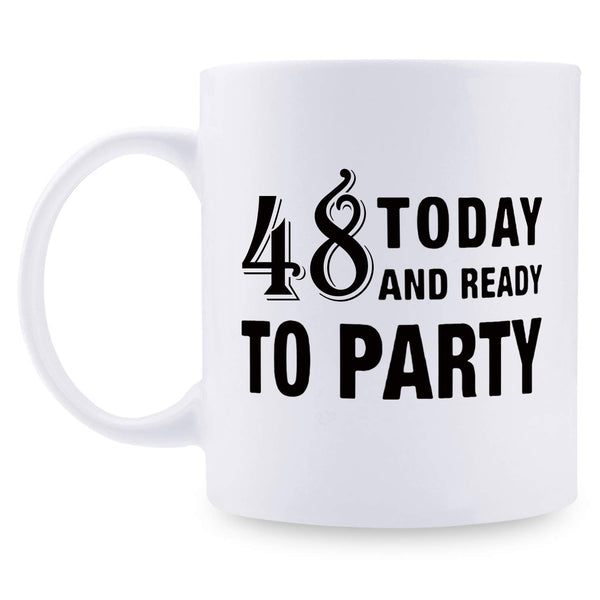 48th Birthday Gifts for Men - 1971 Birthday Gifts for Men, 48 Years Old Birthday Gifts Coffee Mug for Dad, Husband, Friend, Brother, Him, Colleague, Coworker - 11oz