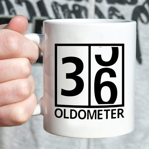 36th Birthday Gifts for Men - 1983 Birthday Gifts for Men, 36 Years Old Birthday Gifts Coffee Mug for Dad, Husband, Friend, Brother, Him, Colleague, Coworker, Oldometer Mug - 11oz