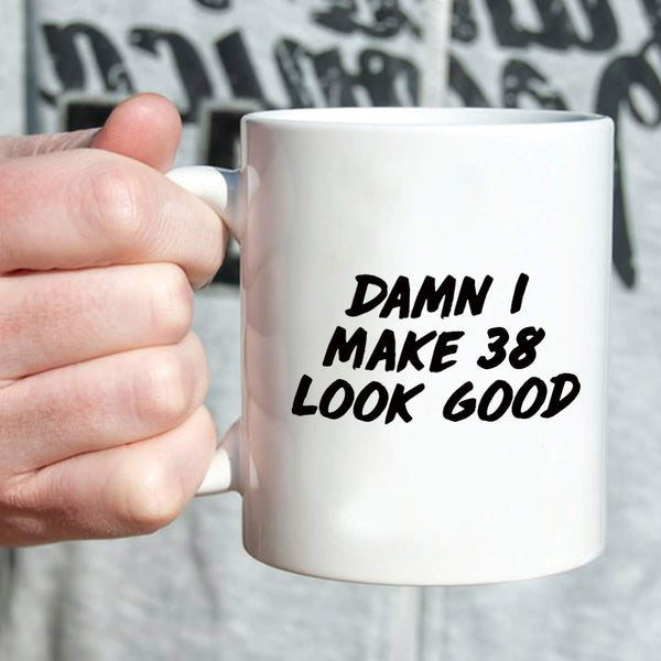 38th Birthday Gifts for Men - 1981 Birthday Gifts for Men, 38 Years Old Birthday Gifts Coffee Mug for Dad, Husband, Friend, Brother, Him, Colleague, Coworker - 11oz