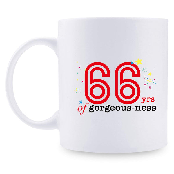 66th Birthday Gifts for Men - 1953 Birthday Gifts for Men, 66 Years Old Birthday Gifts Coffee Mug for Dad, Husband, Friend, Brother, Him, Colleague, Coworker - 11oz