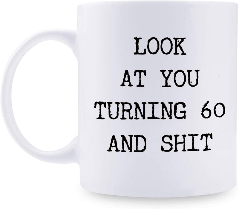 60th Birthday Gifts for Men - 1959 Birthday Gifts for Men, 60 Years Old Birthday Gifts Coffee Mug for Dad, Husband, Friend, Brother, Him, Colleague, Coworker - 11oz