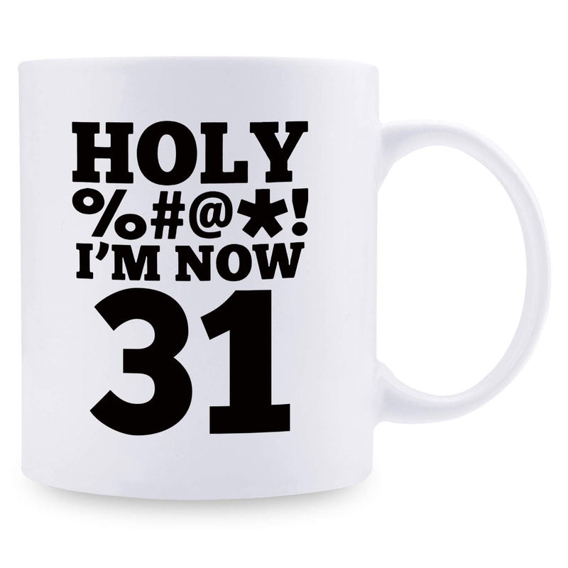 31st Birthday Gifts for Men - 1988 Birthday Gifts for Men, 31 Years Old Birthday Gifts Coffee Mug for Dad, Husband, Friend, Brother, Him, Colleague, Coworker,HOLY MUG - 11oz