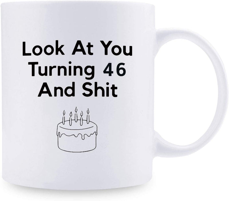 46th Birthday Gifts for Men - 1973 Birthday Gifts for Men, 46 Years Old Birthday Gifts Coffee Mug for Dad, Husband, Friend, Brother, Him, Colleague, Coworker - 11oz